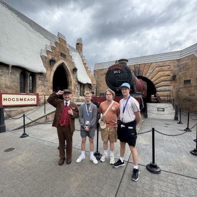 All aboard the Hogwarts Express